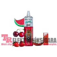 Saltica Cyberpunk 12000 Puff Bar 50mg Nikotin Blueberry Cherry