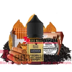 Black Note Latakia Tobacco 30ml Salt Premium E-Liquid