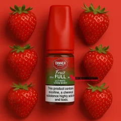 Dinner Lady Ultimate Strawberry 30ml Premium Salt E-Liquid