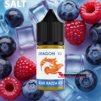 Dragon Salt Liquid V2 Blue Razza İce 30ml