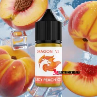 Dragon Liquid V2 Peach İce 30ml