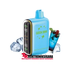 Geek Bar Pulse 15,000 Puff 5% Nicotine Blue Razz Ice