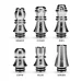 KIZOKU Chess Series 510 Drip Tip Silver