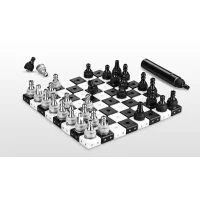 KIZOKU Chess Series 510 Drip Tip Silver