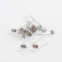MTL Atomizer Pre-Built Kanthal/SS316L Coil Wire – 10-Pack