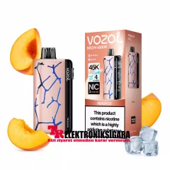 Vozol Neon 45000 Puff Bar %5 Nicotine Peach İce