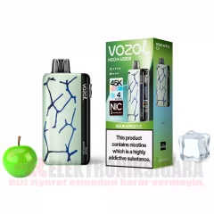 Vozol Neon 45000 Puff Bar %5 Nicotine Sour Apple İce
