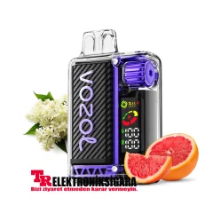 Vozol Vista 20,000 Puff Bar 5% Nicotine Elderflower Grapefruit